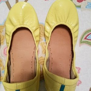 Lemon patent tieks size 7